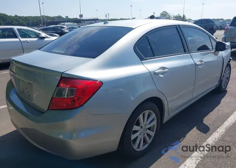 2012 Honda Civic Ex from USA, damaged, VIN 2HGFB2F83CH554549